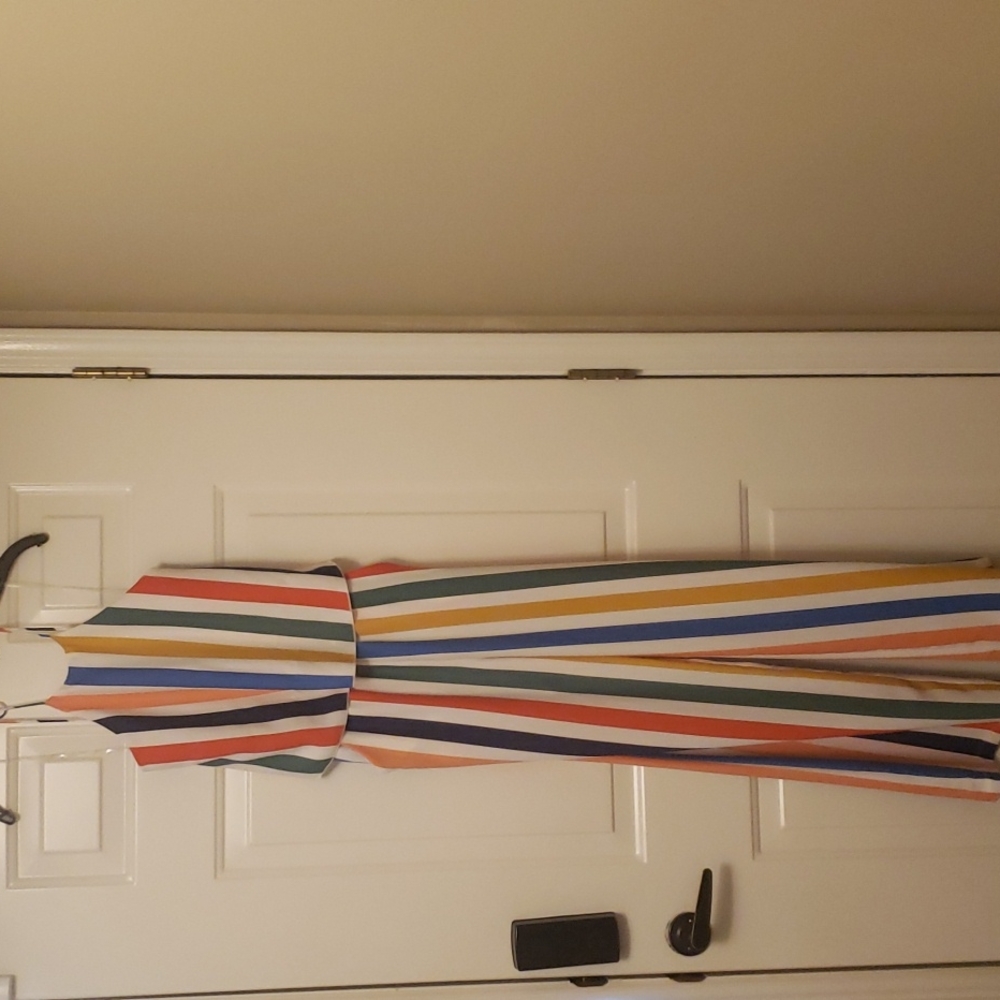 Thyce Brand Stripe Jumpsuit (size Snall) - Never Worn Before